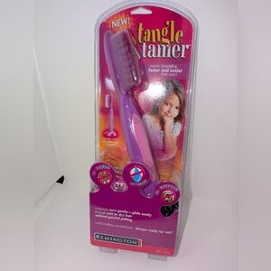 Vintage 2004 Remington Tangle Tamer Purple Electric Detangler NIB